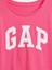 Kız Çocuk Pembe Gap Logo T-Shirt 2