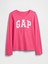 Kız Çocuk Pembe Gap Logo T-Shirt 4