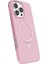 Apple iPhone 16 Pro Regal Magsafe Standlı Kapak - Açık Pembe 2