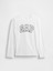 Erkek Çocuk Beyaz Gap Logo T-Shirt 1