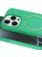 Apple iPhone 16 Pro Max Regal Magsafe Standlı Kapak - Yeşil 4