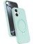Apple iPhone 16 Regal Magsafe Standlı Kapak - Su Yeşili 1