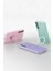Samsung Galaxy A15 4g Regal Magsafe Standlı Kapak - Yeşil 5