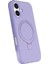 Apple iPhone 16 Plus Regal Magsafe Standlı Kapak - Lila 3