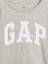 Kız Çocuk Gri Gap Logo T-Shirt 2