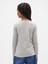 Kız Çocuk Gri Gap Logo T-Shirt 3