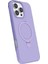 Apple iPhone 16 Pro Regal Magsafe Standlı Kapak - Lila 2