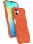 Samsung Galaxy A06 Regal Magsafe Standlı Kapak - Turuncu 1