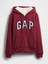 Kadın Tuğla Kırmızısı Gap Logo Fermuarlı Sweatshirt 2