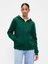 Kadın Koyu Yeşil Gap Logo Fermuarlı Sweatshirt 1