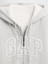 Kadın Açık Gri Gap Logo Fermuarlı Sweatshirt 3