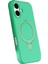 Apple iPhone 16 Plus Regal Magsafe Standlı Kapak - Yeşil 3