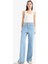 90's Wide Leg Yüksek Bel Düz Paça Uzun Jean Kar Yıkamalı Pantolon D9419AX25SM 1