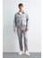 Tailored Regular Fit Beli Lastikli Pileli Cepli Kısa Paça Pantolon E9814AX25AU 2