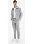 Tailored Regular Fit Beli Lastikli Pileli Cepli Kısa Paça Pantolon E9814AX25AU 4