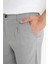 Tailored Regular Fit Beli Lastikli Pileli Cepli Kısa Paça Pantolon E9814AX25AU 7