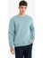 Regular Fit Bisiklet Yaka Basic Düz Kalın Sweatshirt T3777AZ25AU 4