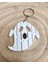 Yeni Mafsallı Cadılar Bayramı Hayalet Keychain (Sadece Plastik Aparattır!!!) 1