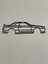 Yeni Silueta Duvar Sanatı Nissan Skyline R34 Gtr (Sadece Plastik Aparattır!!!) 3