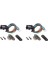 2x Mesafe Sensörü Modülü 10-180CM Mesafe Sensörü TOF10120 Mesafe Sensörü Uart I2C Çıkışı 3-5V RS232 Arayüzü (Yurt Dışından) 1