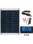 20W Güneş Pan Kiti 12V Şarj 60A Denetleyici ile Güneş Enerjili Tefon Şarj Plakası Rv Araba Yat Karavan Açık (Yurt Dışından) 1