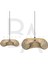 Bulut Formlu Bambu Rattan Avize 4