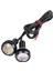 2 Adet 12V 23MM Çift Renkli Switchback 4014 12 LED Drl Kartal Göz Gündüz Işığı (Yurt Dışından) 1