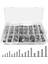1110PCS Somun ve Cıvata Çeşitleri Kiti, Vidalar, Somunlar, Cıvatalar ve Rond Alar ile Paslanmaz Ç Ik Kit (4-40 6-32 8-32 10-24) (Yurt Dışından) 1