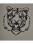 Yeni Bir Fierce Tiger Head P'nin Line Sanat Çizimi (Sadece Plastik Aparattır!!!) 4