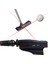 2pcs Golf Putter Pointer Golf Eğitim Yardımları Uygulama Sallanan Uçak Düzeltici Koymak (Yurt Dışından) 2
