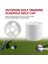 2,7 cm Diyafram Açık Golf Eğitimi Bayrak Deliği Kupası Golf Eğitim Yardımları Üç Delikli Beyaz Plastik Golf Deliği Kupası (Yurt Dışından) 4