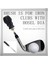 Golf Kulüpleri Baş Hosel Fırça Golf Kulübü Fırça Tel Fırçası Temizleme Aracı Demir ve Ahşap Için Elektrikli Matkap Tel Fırçası, 4 Pcs (Yurt Dışından) 5