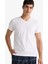Slim Fit Dar Kesim V Yaka Üst L4884AZ25AU 3