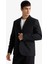 Slim Fit Dar Kesim Twill Düğmeli Blazer Ceket F7232AX25AU 4