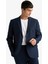 Slim Fit Dar Kesim Twill Düğmeli Blazer Ceket F7232AX25AU 4
