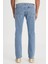 Luke Slim Fit Dar Kesim Mavi Erkek Jean Pantolon 7