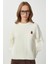 Ayıcık Işlemeli Saç Örgülü Triko Kazak LNX0005 Kemik 2