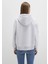 Kadın Açık Gri M1S10421-80196 Fermuarlı Sweatshirt 4
