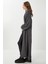 Oversize Uzun Triko Hırka LDD0129 Antrasit 3