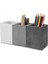 Beton Kalemlik 3’lü Set | Modern Dekoratif Organizer, Vazo, Saksı, Diş Fırçalık 4