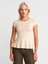31992 Peplum T-Shirt-Taş 1
