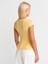 31992 Peplum T-Shirt-Sarı 2