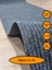 Gri Çelik Halı, Yolluk, Lastik Tabanlı, 2X10 Metre, Kaydırmaz 1