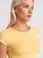 31992 Peplum T-Shirt-Sarı 3