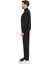 7055 Erkek Uzun Kollu Dik Yaka Eşofman Takımı-Siyah 3