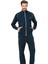 7055 Erkek Uzun Kollu Dik Yaka Eşofman Takımı-Lacivert 2