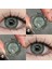 FRESHSHOW Luxury Gray Green / Hareli Renkli Gri Göz Kirpik Lens / Yıllık 1 Adet 5