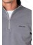 6116 Erkek Uzun Kollu Yakası Fermuarlı Eşofman Takımı-Gri 2
