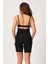 SİYAH MI Emay 2814 Double Yüksek Bel Boxer Lazer Korse 3