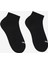 6'lı Unisex Yarım Taban Destekli Quarter Crew Çorap Unisex Siyah Çorap S118214-001 2